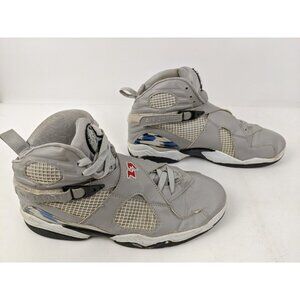 Nike Air Jordan Retro 8 305381-110 Gray Mens Size 12 2011 2012